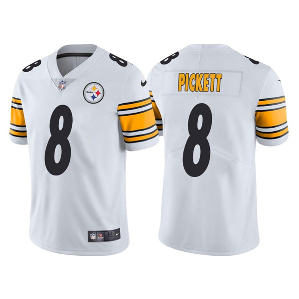 Kenny Pickett Pittsburgh Steelers white jersey