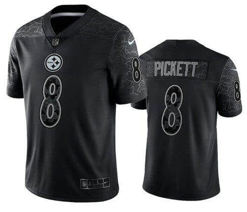 Kenny Pickett Pittsburgh Steelers black jersey