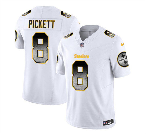 Kenny Pickett Pittsburgh Steelers white FUSE jersey