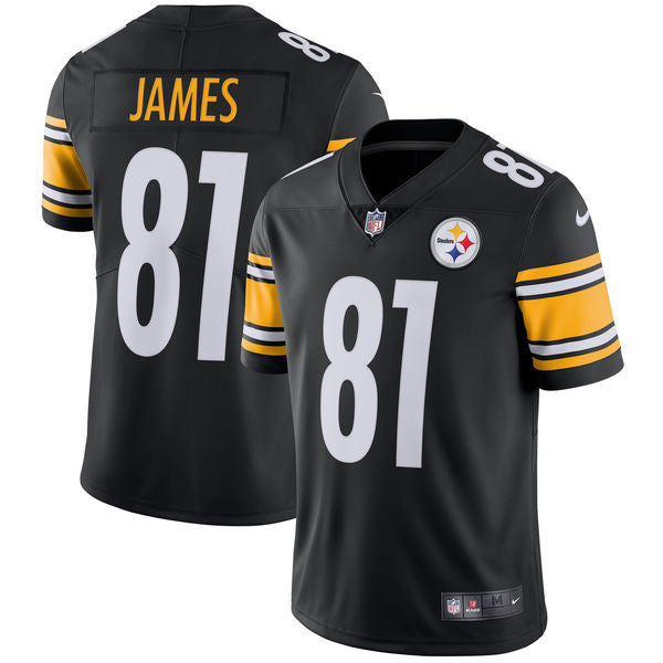 Jesse James Pittsburgh Steelers black jersey