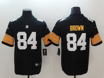 Antonio Brown Pittsburgh Steelers black jersey