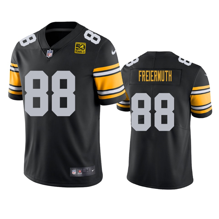 Pat Freiermuth Pittsburgh Steelers black jersey