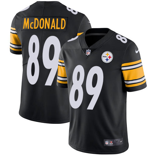 Vance McDonald Pittsburgh Steelers black jersey