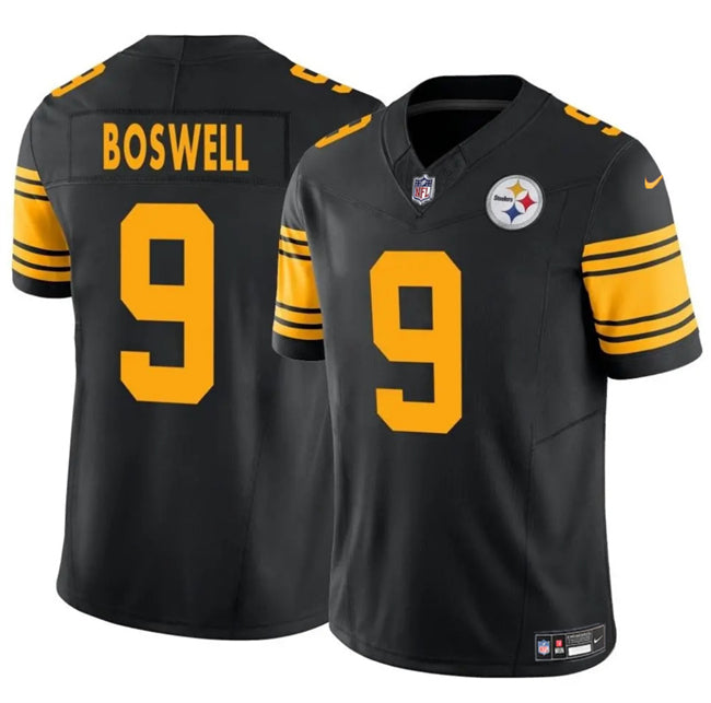 Chris Boswell Pittsburgh Steelers black Color Rush jersey