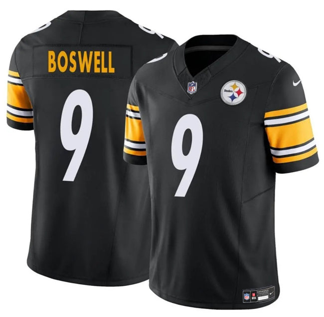 Chris Boswell Pittsburgh Steelers black FUSE jersey