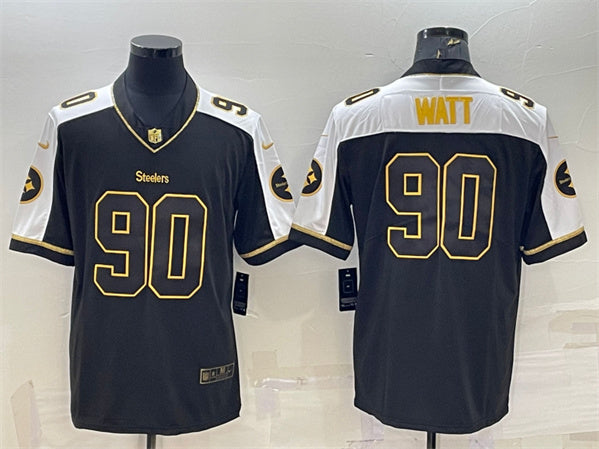 T J Watt Pittsburgh Steelers black jersey