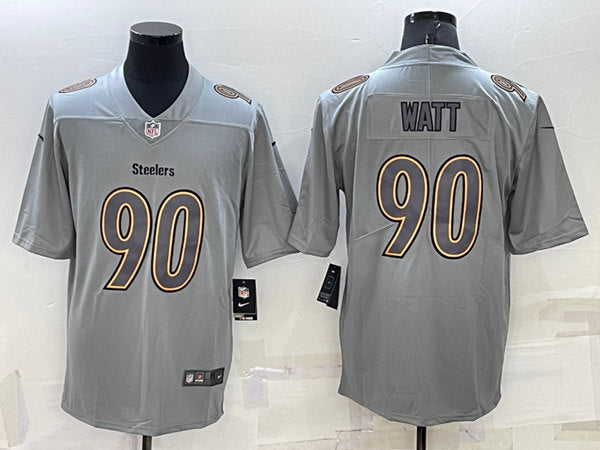 TJ Watt Pittsburgh Steelers gray Fashion jersey
