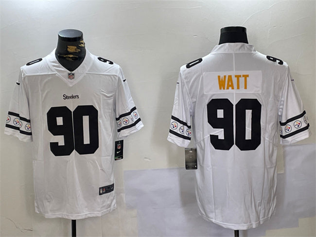 TJ Watt Pittsburgh Steelers white jersey