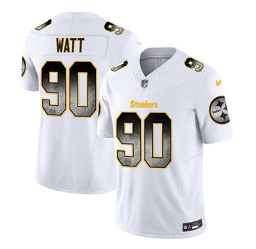 TJ Watt Pittsburgh Steelers white FUSE jersey