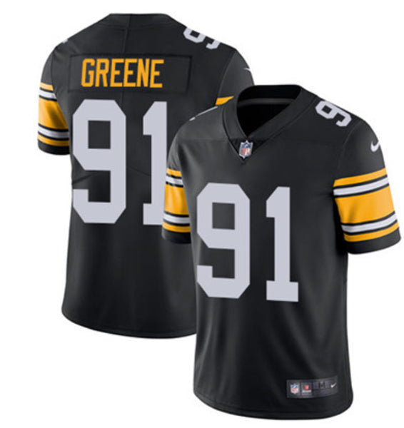 Kevin Greene Pittsburgh Steelers black jersey