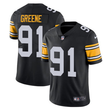 Kevin Greene Pittsburgh Steelers black jersey
