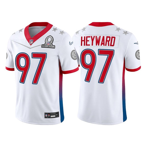 Cameron Heyward Pittsburgh Steelers white jersey