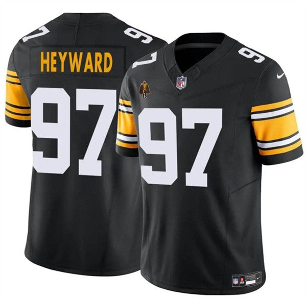 Cameron Heyward Pittsburgh Steelers black FUSE jersey