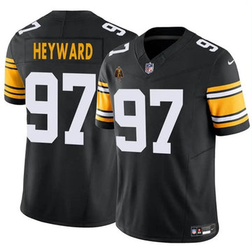 Cameron Heyward Pittsburgh Steelers black FUSE jersey