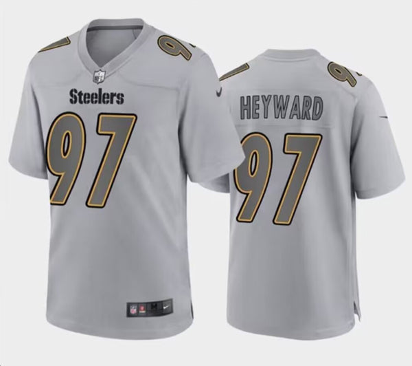 Cameron Heyward Pittsburgh Steelers gray Fashion jersey