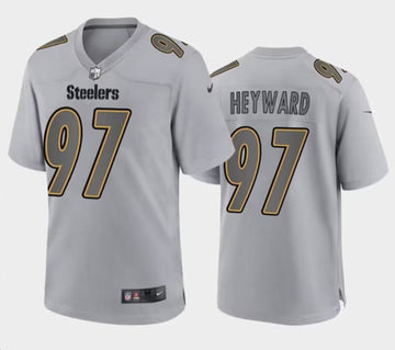 Cameron Heyward Pittsburgh Steelers gray Fashion jersey
