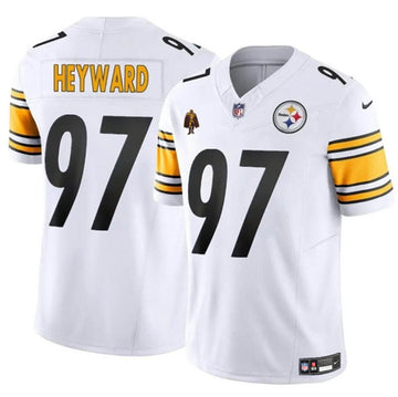 Cameron Heyward Pittsburgh Steelers white FUSE jersey