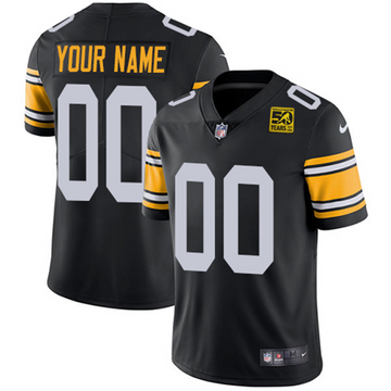 Custom Pittsburgh Steelers black jersey
