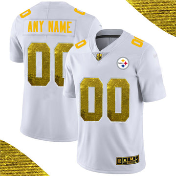 Pittsburgh Steelers white Fashion jersey