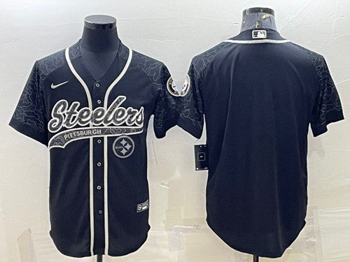 Custom Pittsburgh Steelers black jersey