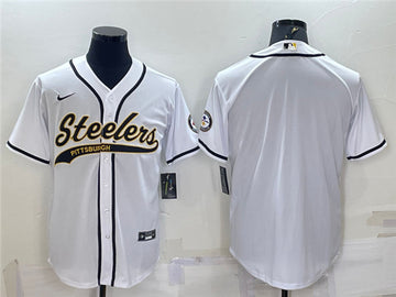 Custom Pittsburgh Steelers white jersey