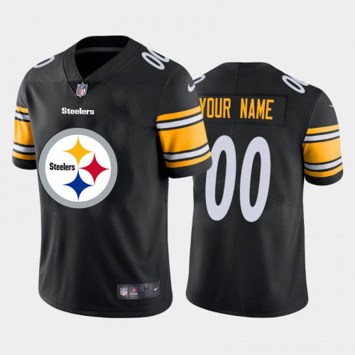 Custom Pittsburgh Steelers black jersey