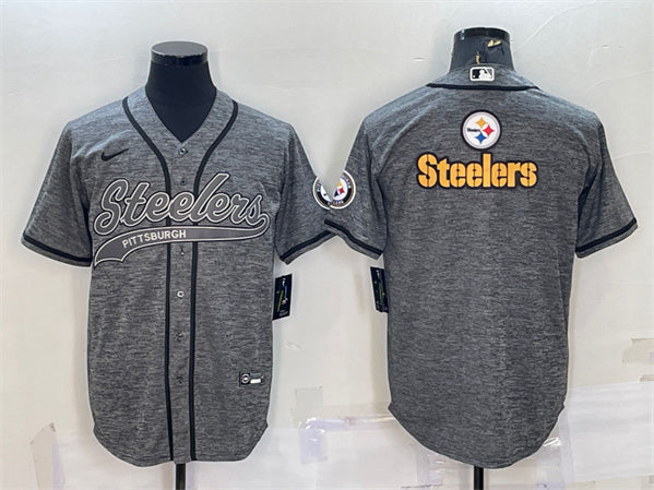Pittsburgh Steelers gray jersey