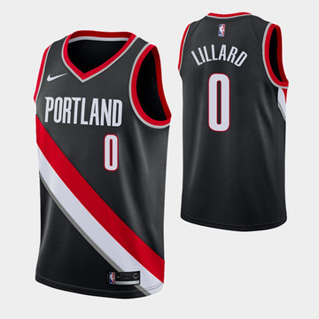 Damian Lillard Portland Trail Blazers black jersey