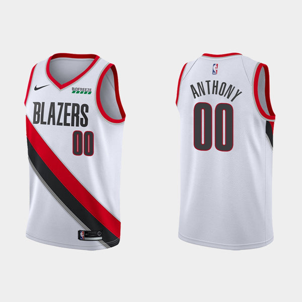Carmelo Anthony Portland Trail Blazers white jersey