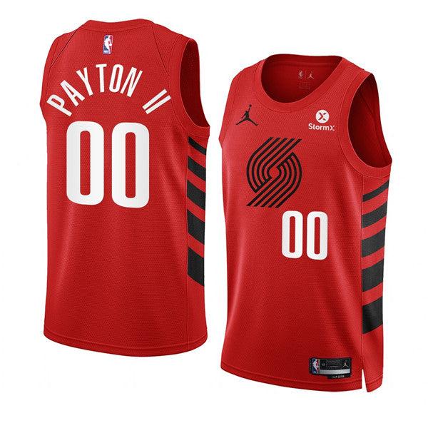 Gary Payton II Portland Trail Blazers red jersey