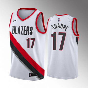 Shaedon Sharpe Portland Trail Blazers white jersey