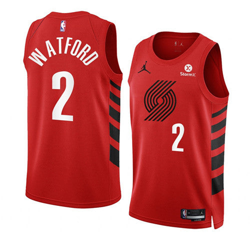 Trendon Watford Portland Trail Blazers red jersey
