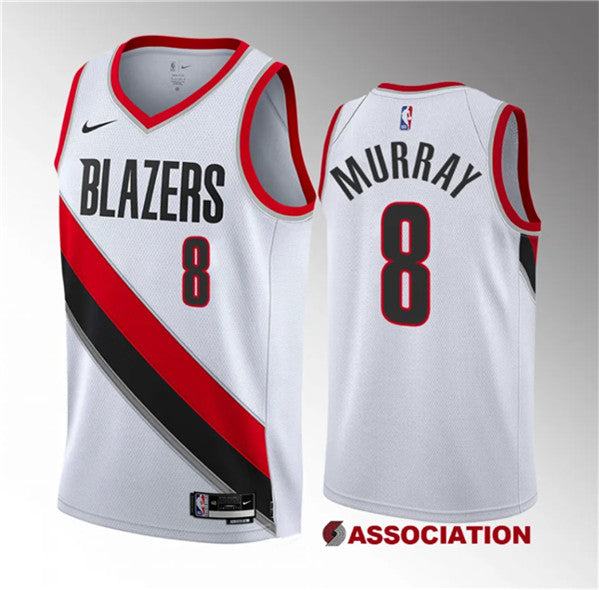 Kris Murray Portland Trail Blazers white jersey