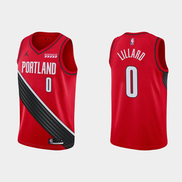 Portland Trail Blazers red jersey