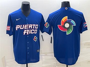 Puerto Rico Baseball royal Classic jersey