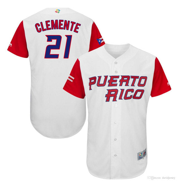 Roberto Clemente World Puerto Rico Baseball Game jersey