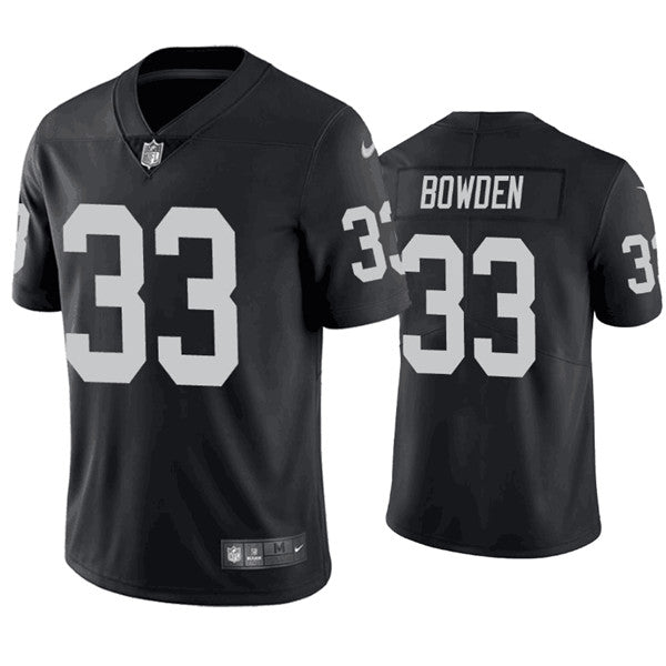 Lynn Bowden III Las Vegas Raiders black jersey