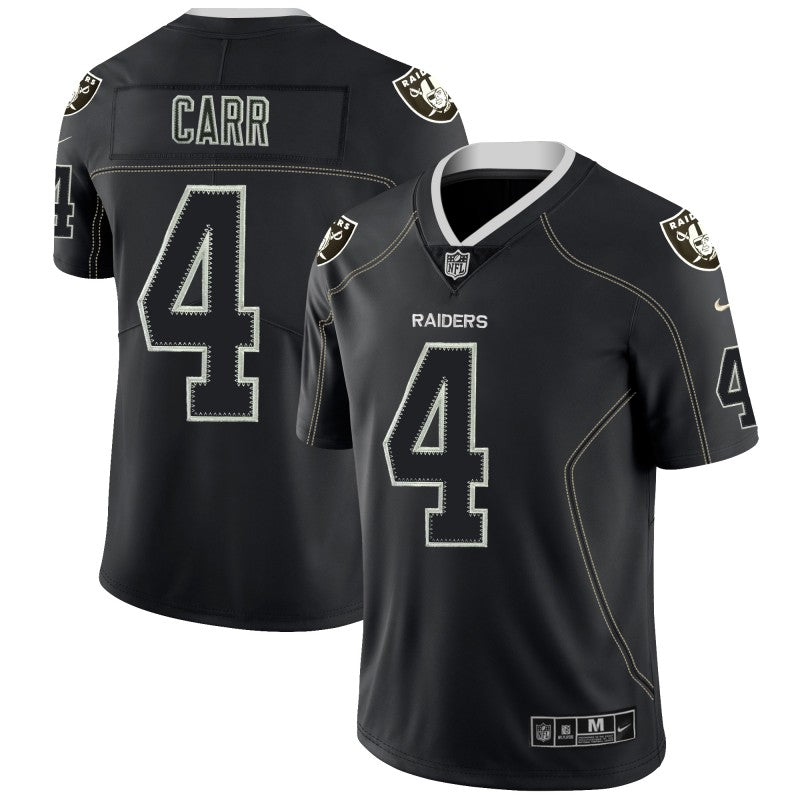Derek Carr Las Vegas Raiders black Color Rush jersey