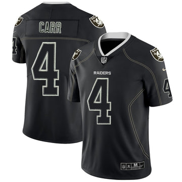 Derek Carr Las Vegas Raiders black Color Rush jersey
