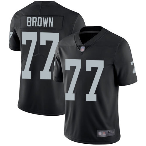 Trent Brown Las Vegas Raiders black jersey