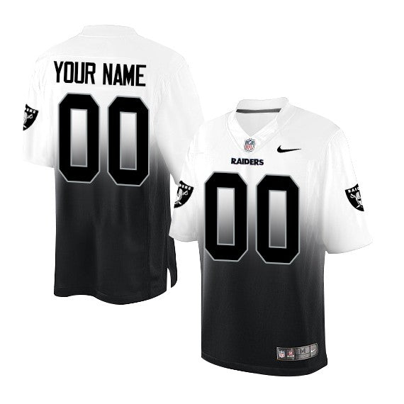 Las Vegas Raiders white-black jersey