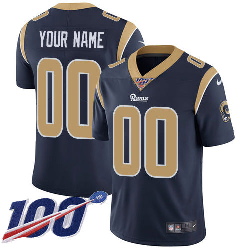Los Angeles Rams navy jersey