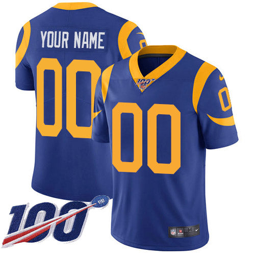 Los Angeles Rams royal jersey