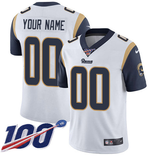 Los Angeles Rams white jersey