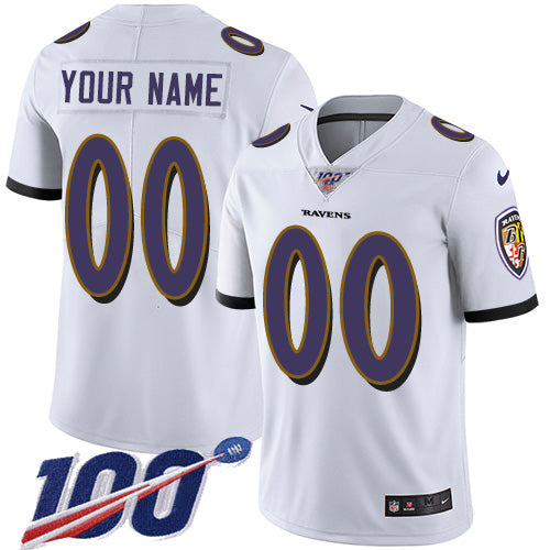 Baltimore Ravens white jersey