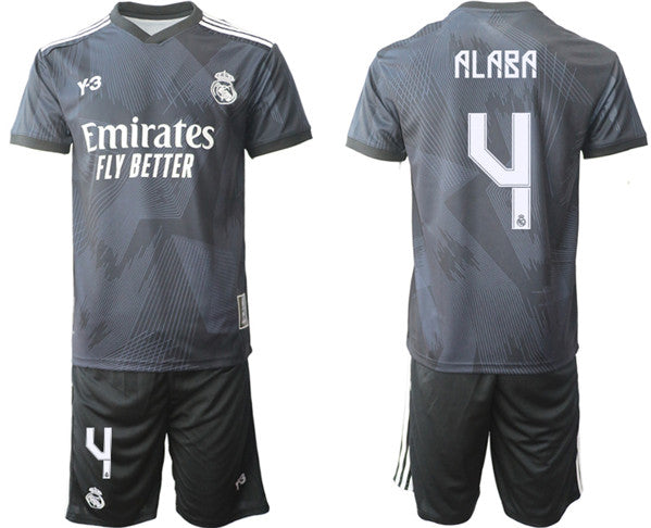David Alaba Real Madrid black jersey