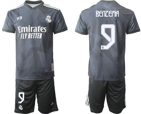 Karim Benzema Real Madrid black jersey