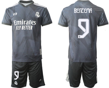 Karim Benzema Real Madrid black jersey