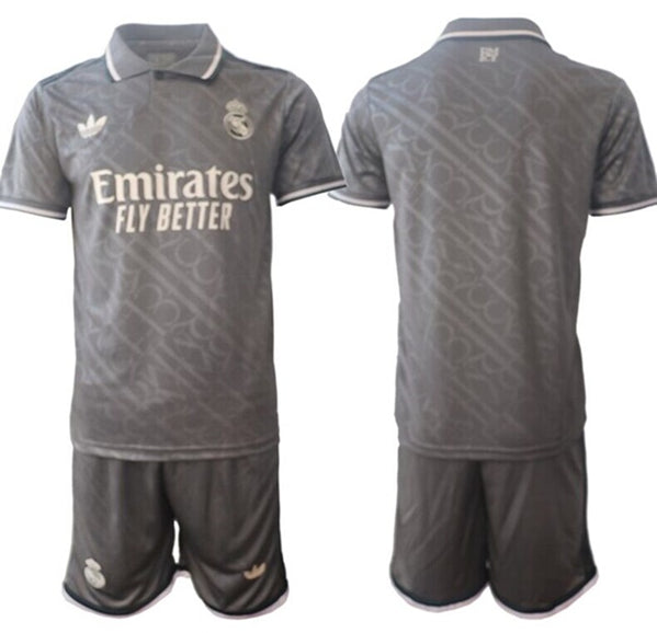 Custom Real Madrid gray jersey