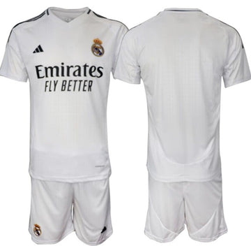 Custom Real Madrid white Home jersey